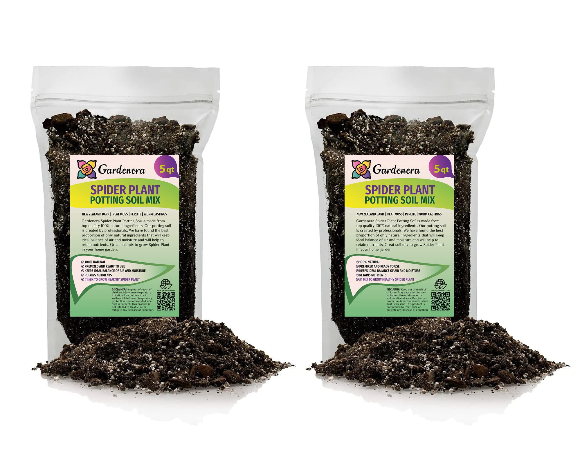 spider plant soil recipe Premium Spider Plant Potting Mix by GARDENERA - Ideal Soil Blend for Repotting and Growing Spider Plants (5 QUART)