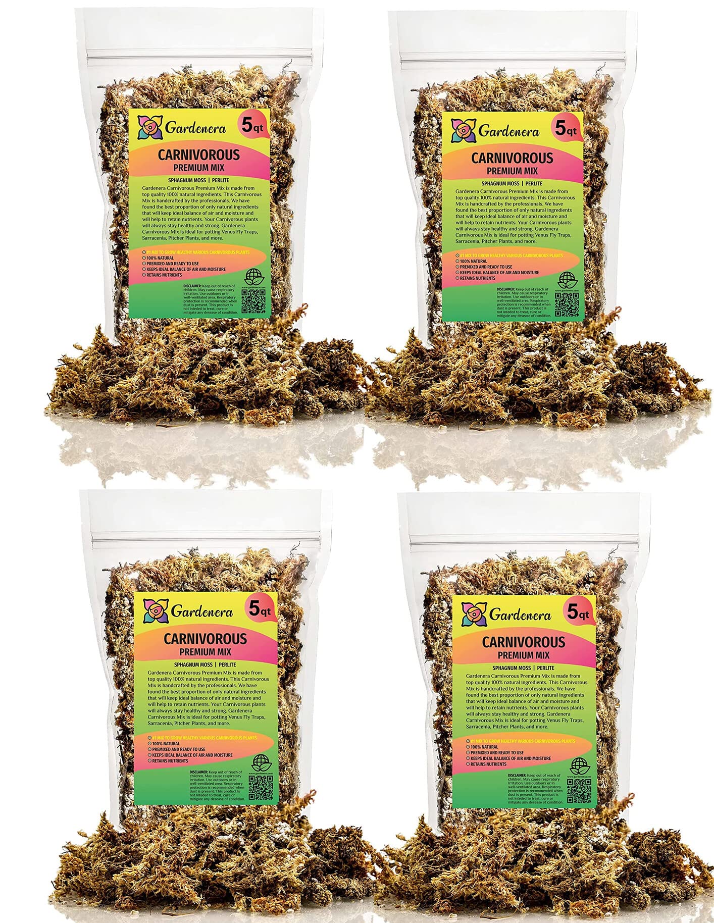 carnivorous plant potting soil Gardenera Premium CARNIVOROUS Plant Potting Mix