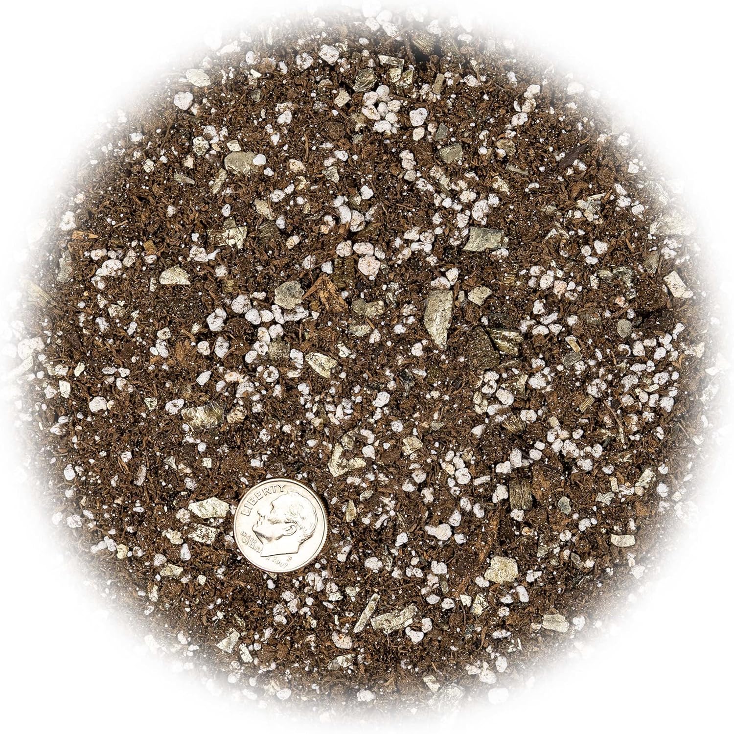 PREMIUM African Violets and Gesneriad Premium Soil Mix by Gardenera - Horticultural Perlite (25%) + Vermiculite (25%) + Sphagnum Peat Moss (50%) - Made in USA - (1 Quart Bag)