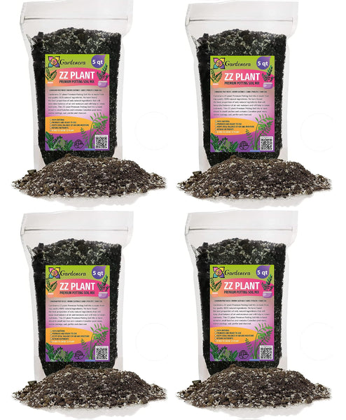 【値引きしました！】Grass Roots potbelly Gardenera Premium ZZ Plant Expert-Grade Soil - Fast-Draining
