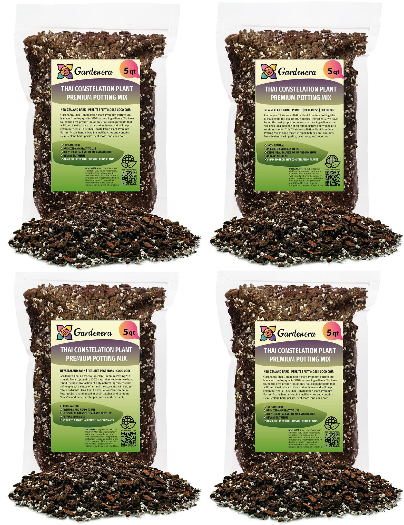 thai constellation monstera soil PREMIUM Thai Constellation Monstera Soil Mix - Trusted by Experts for Strong and Healthy Plants by Gardenera