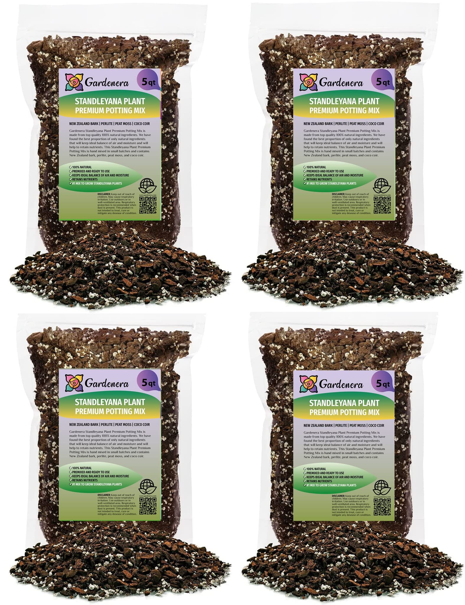 best potting soil mix for monstera GARDENERA Monstera Standleyana Potting Soil - Promotes Optimal Drainage and Aeration for Vibrant Foliage