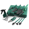 Load image into Gallery viewer, Gardenera 10-Piece Garden Tool Set - Complete Solution for Home Gardening, Planting, and Trimming with Comfortable Handles and Rust-Proof Tools
