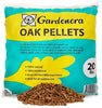 Gardenera Oak 100% All-Natural Hardwood Pellets Grill, Smoke, Bake, Roast, Braise and BBQ | Perfect for Pellet Smokers, or Any Outdoor Grill | Rich, Smoky Wood-Fired Flavor (20 lb. Bag) - Gardenera.com