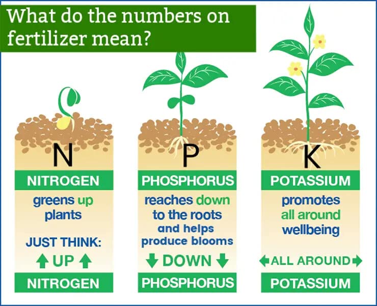 Premium 10-10-10 All-Purpose Soil Fertilizer by Gardenera - 10 Quart - Ideal for Flowers, Plants, Vegetables, Fruit Trees and Lawns - (2 Bags of 5 Quart)