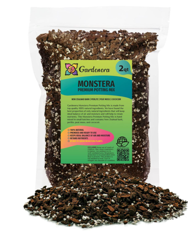 Soil Mix For Monstera Deliciosa and Swiss Cheese Plants